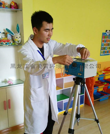 幼兒園甲醛檢測(cè)現(xiàn)場 幼兒園甲醛檢測(cè)現(xiàn)場圖